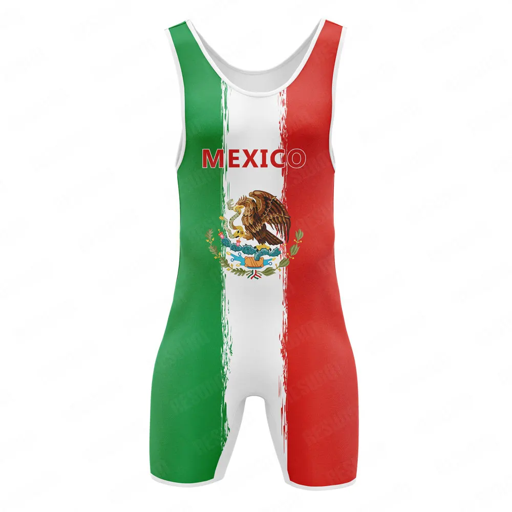 CCCP wrestling singlets tight suit men's one piece fitness bodysuit RUSSIA boxing sports weightlifting PowerLifting Skinsuit sports suit powerlifting singlet