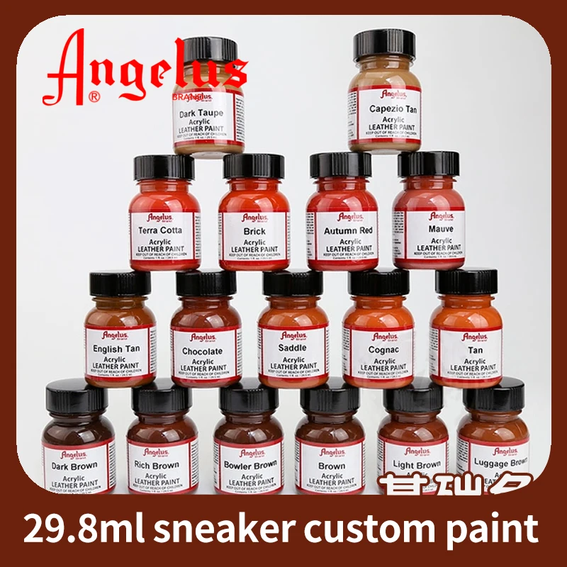 

Angelus Sneakers Custom Paint 29.8ml Leather Paint Leather Bag DIY Hand-painted Graffiti Restoration Acrylic Paint