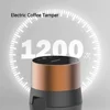 58MM Portable Coffee Tamper Electric Coffee Tamper Rechargeable Tamper Flat Espresso Coffee Tools 4