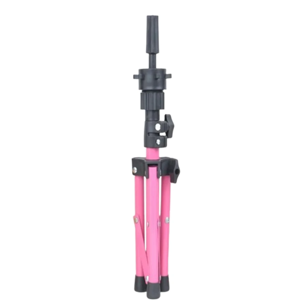 حامل شعر مستعار ثلاثي القوائم معدني شعر مستعار عار...