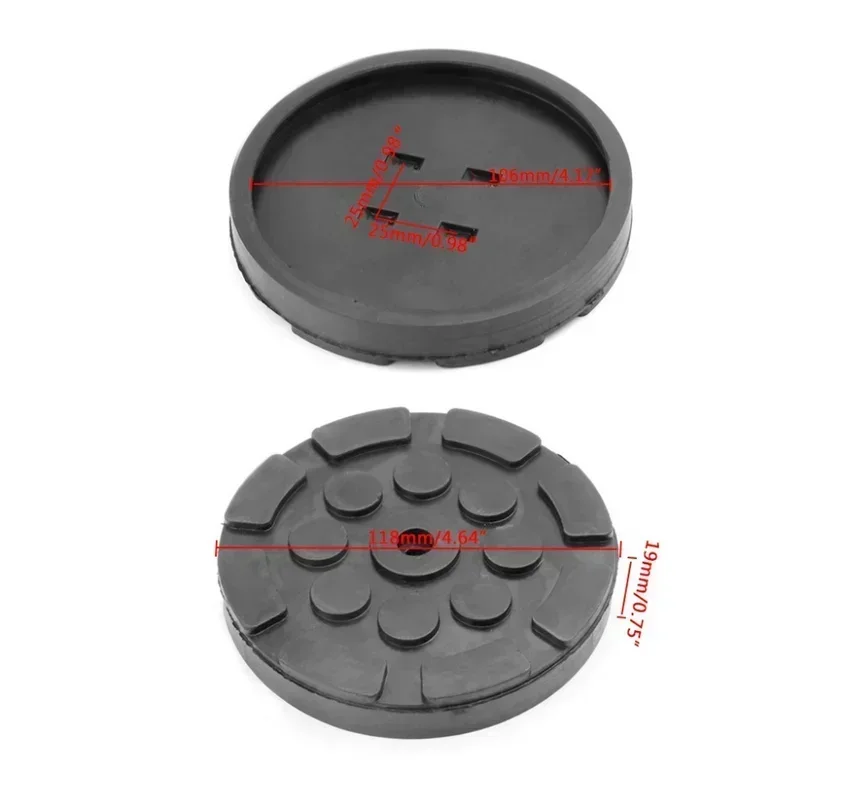 Jack rubber block 1