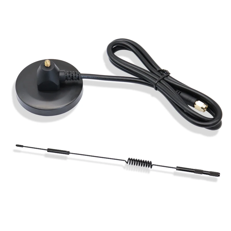 5G 4G 3G GSM Aerial Indoor Omni WiFi 698~4900Mhz Full Band 12DBI External Antenna For Communication With SMA N Male Adapter