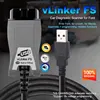 2025 Vgate vLinker FS USB OBD car diagnostic scanner for All Ford Mazda models work with FORScan carflash hidden ,programming 1