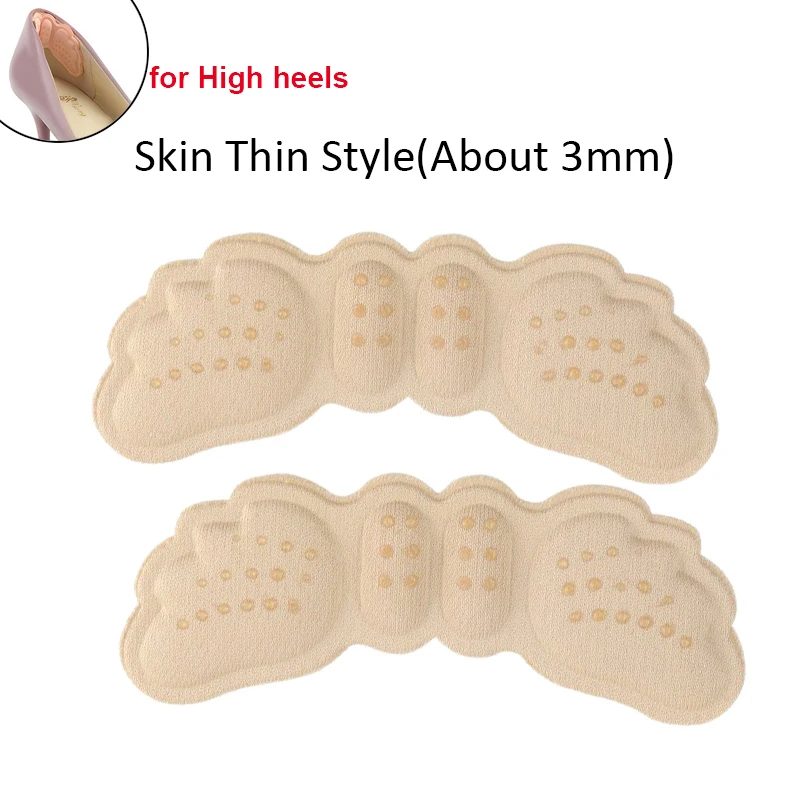 knee socks 1Pair Shoe Pads High Heel ankle Antiwear Cushion Sports Shoes Pad Feet Insert Insoles Heel Protector Adhesive Insole Brioche sockwell compression socks Women's Socks