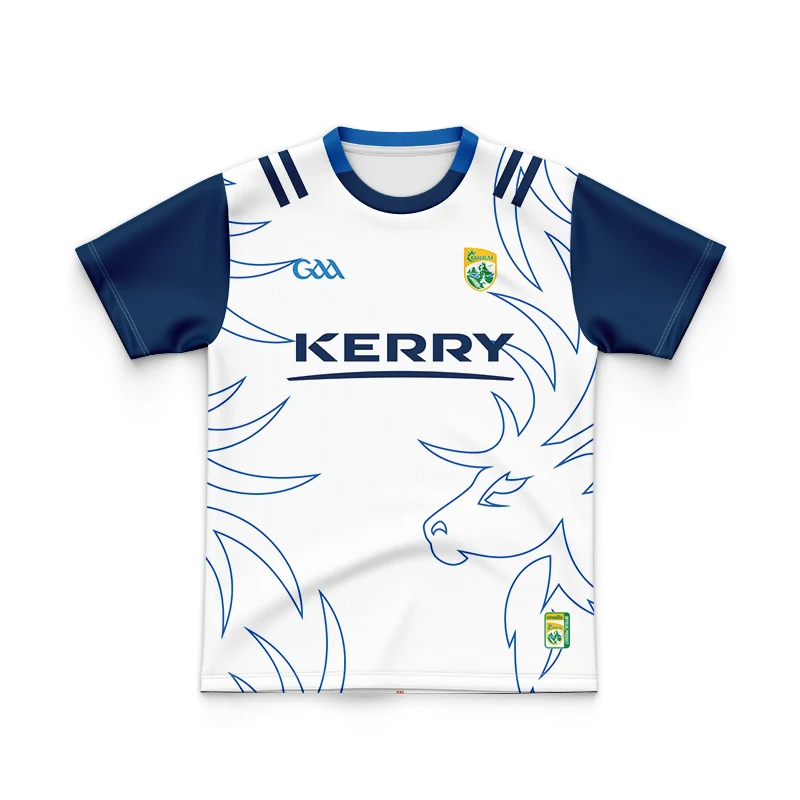 Kids Kerry GAA 3 Stripe Home Goalkeeper Away Goalkeeper Jersey