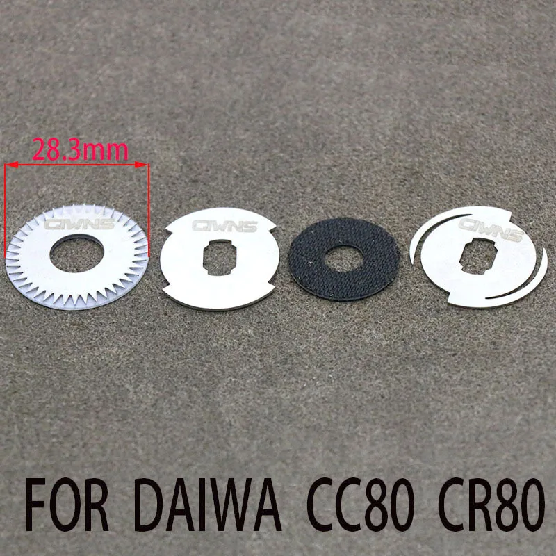 Baitcast Reel Per Daiwa Cc80 Cr80 Water Droplet Wheel Drum Scarico Allarme Uscita Suono Accessori Per La Modifica Della Ruota Da Pesca