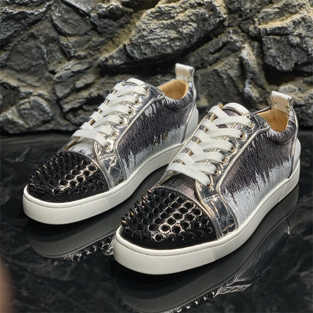 Luxury Men's and Women's Rivets Low-top Shoes