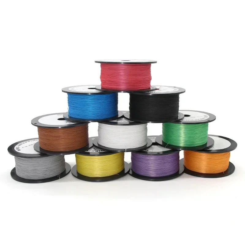 Description Picture 5 of item5~500m PTFE Wire UL1423 Silver Plated Single Core Cable 38~24AWG PVDF Micro Fine Electronic Line High Temperature Copper Wire