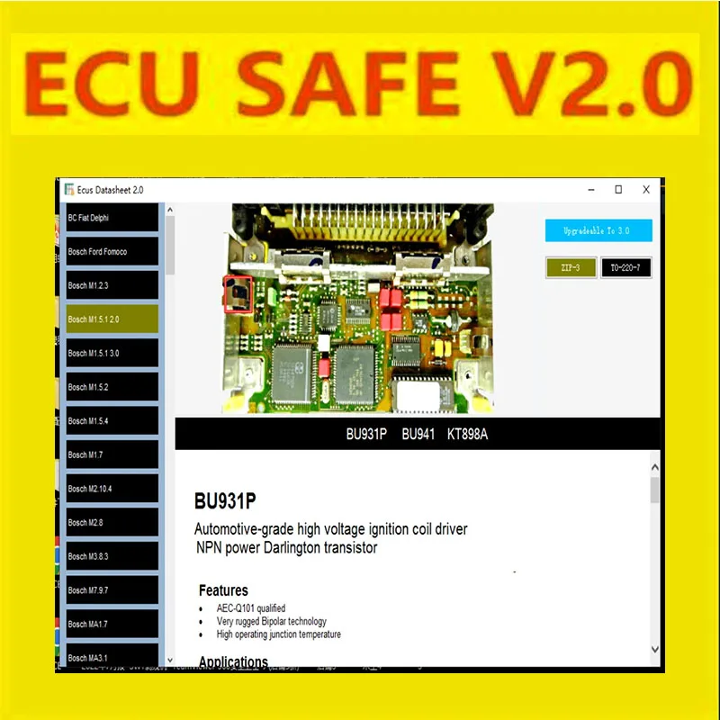 

Новинка 2024, распродажа, диагностический инструмент ECUSafe 2,0 ECU ECM 2,0, программное обеспечение для автомобилей и грузовиков, программирование ecu, программное обеспечение ECUSafe 2,0