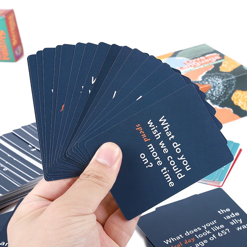 Juguetes de cartas de amor en idiomas para parejas, juegos de mesa para  principiantes de conversación, preguntas para parejas, juegos interactivos  íntimos, 150 - AliExpress