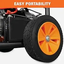 Description Picture 6 of itemWEN DF1100T 11,000-Watt 120V/240V Dual Fuel Portable Generator with Wheel Kit and Electric Start - CARB Compliant, Black