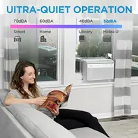 10,000 BTU U-Shaped Smart Inverter Window Air Conditioner–Cools up to 450 Sq. Ft., Ultra Quiet with Open Window Flexibilit 2