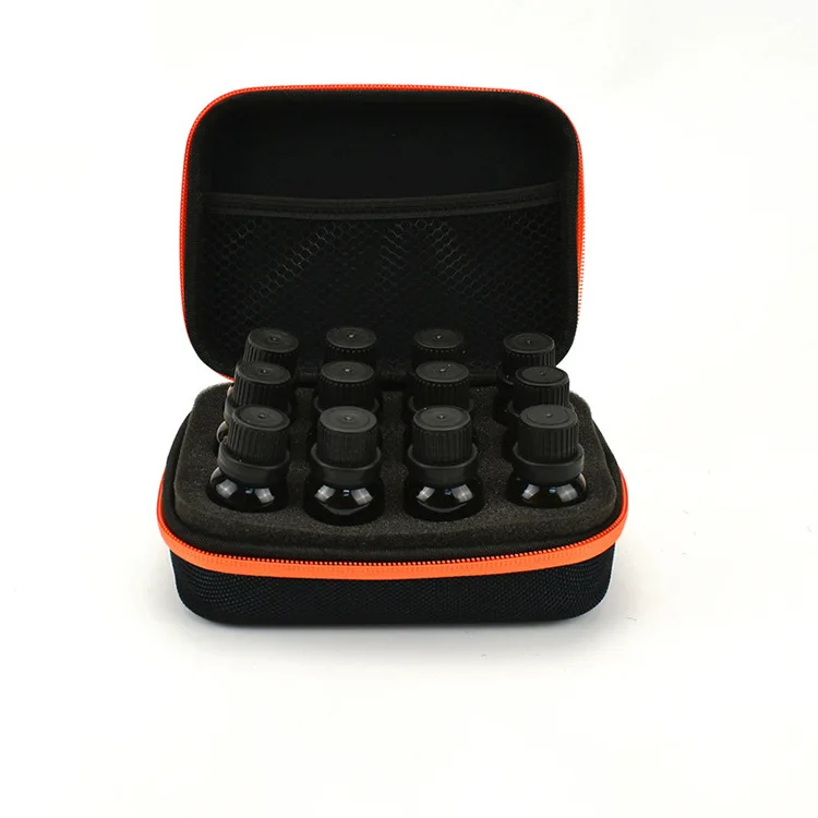 Description Picture 4 of itemEssential Oil Case 12 Slots 5ML 10ML 15ML Essential Oil Roller Bottles Organizer Holder Perfume Hanging Storage Bag