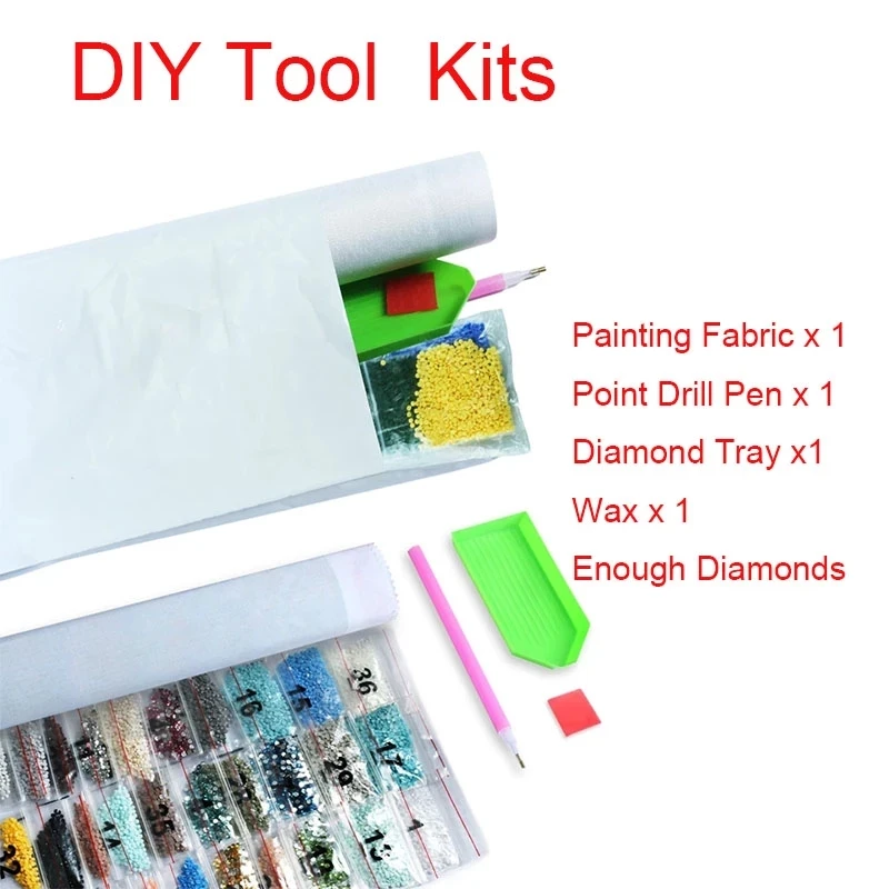 Waterfall Landscape 5D Diamond Painting Landscape Diamond Mosaic Rhinestone Embroidery Full Round Diamond Cross Stitch Kit