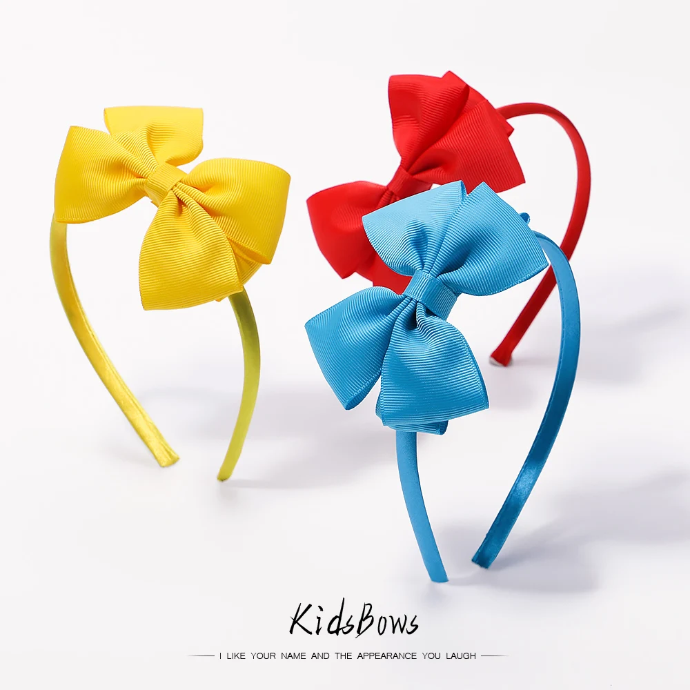 Colorful Big Bow Headband for Girls 2