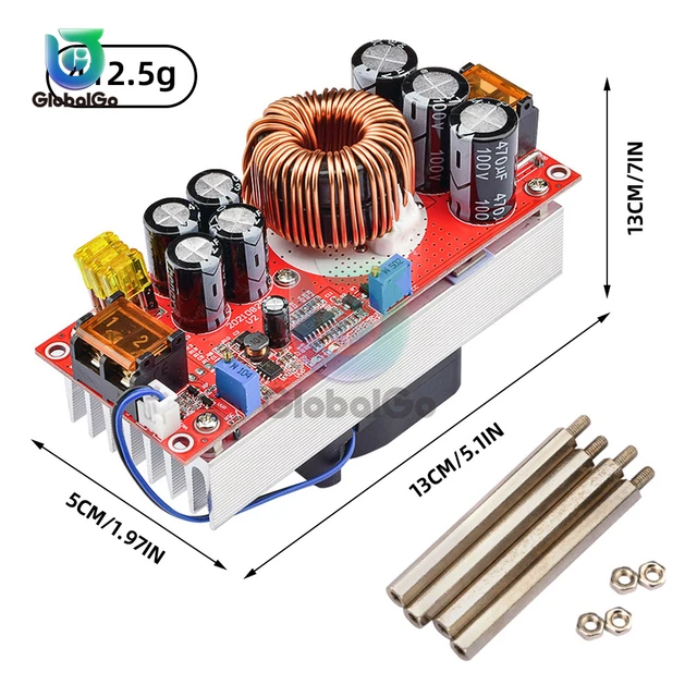 Boost Converter Voltage Regulator  Voltage Stabilizer Power Supply -  1500w/1800w Dc - Aliexpress