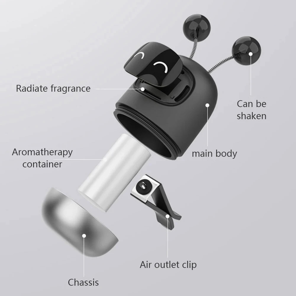 Car Air Freshener Auto Creative Mini Robot Air Vent Clip Parfum Flavoring Ventilation Outlet Aromatherapy Automotive Interior 4 Car Air Freshener Auto Creative Mini Robot Air Vent Clip Parfum Flavoring Ventilation Outlet Aromatherapy Automotive Interior 4