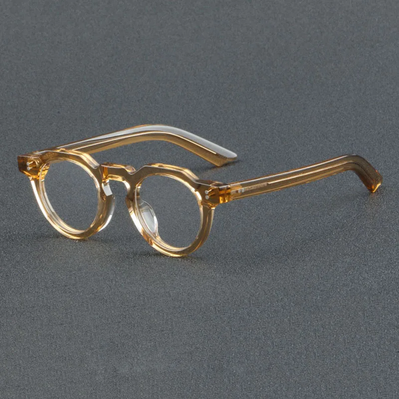 

2023 New Fashion Oval Acetate Eyeglasses Unisex Women Men Optical Myopia Prescription Glasses Frame Colorfully Eyewear