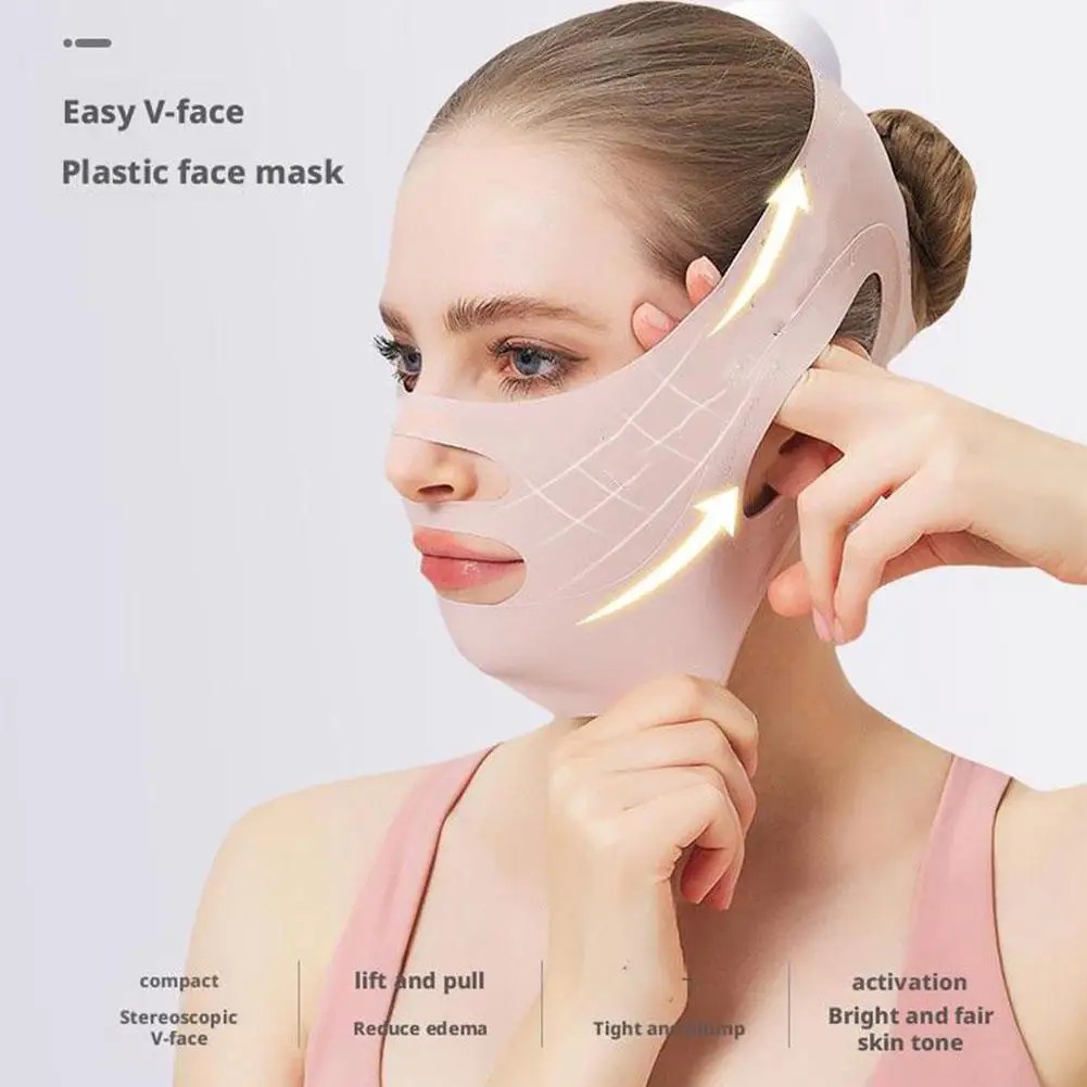 페이스 슬림 밴드 스킨 리프팅 벨트 V라인 얼굴 슬리밍 스트랩 이중턱 타이트너 슬림 스트랩 페이셜 마스크 도구