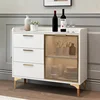 Home Furniture Cabinets Small Apartment Sideboard for Living Room Dormitory Locker Modern Simple Restaurant Side Cabinet N 4