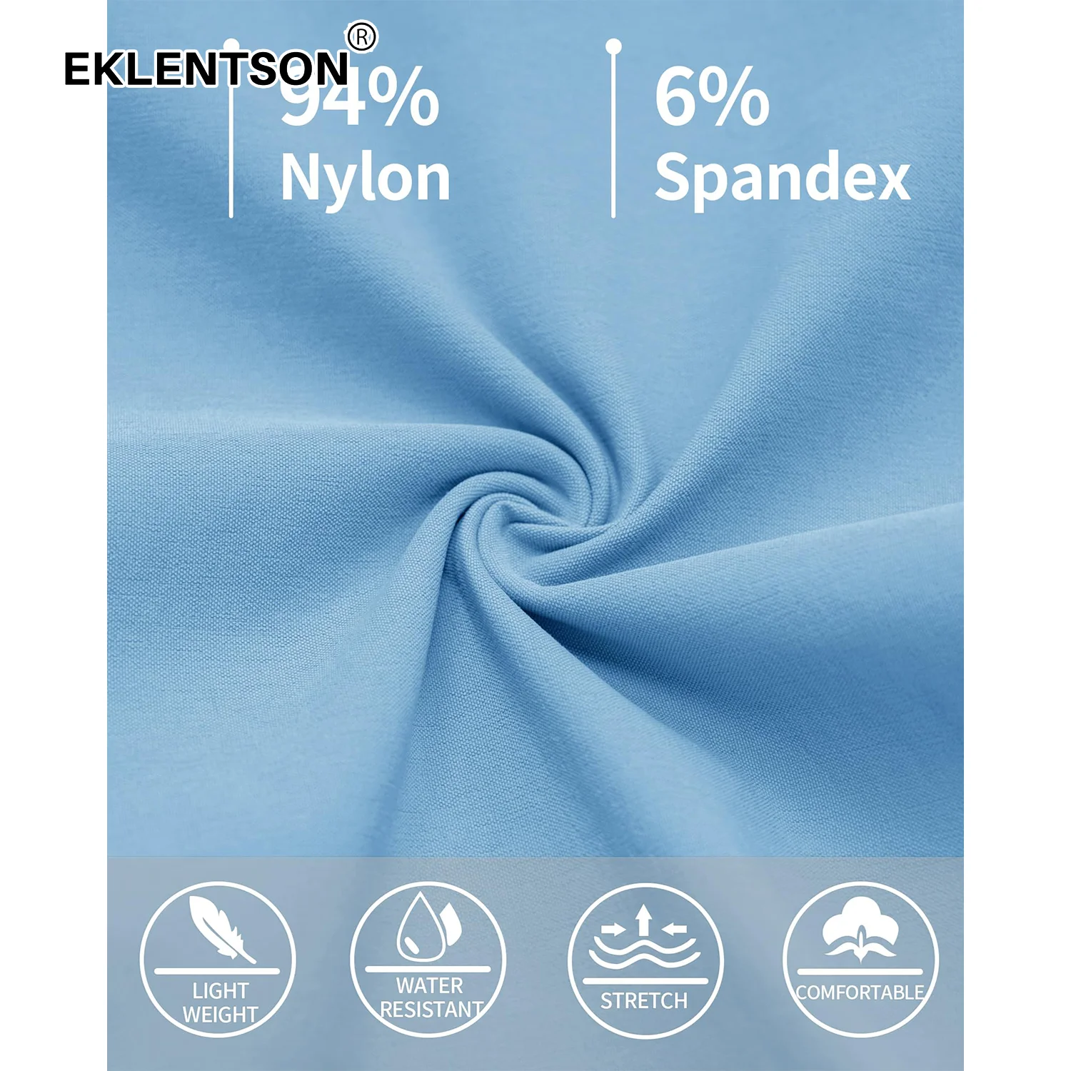 EKLENTSON Women's Lightweight Hiking Capris Water Resistant Quick Dry Shorts Breathable Athletic Running Jogging Bottoms Workout
