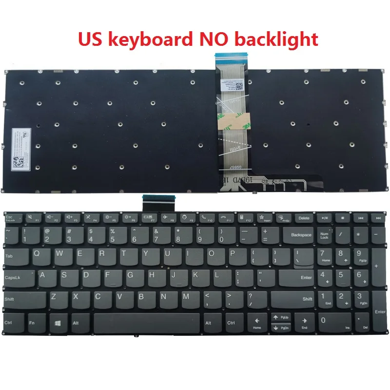Teclado do Portátil para Lenovo Ideapad 315itl6 3-15ada6 3-15alc6 Russo us uk Azerty Francês Espanhol Latim Novo - Imagem 6
