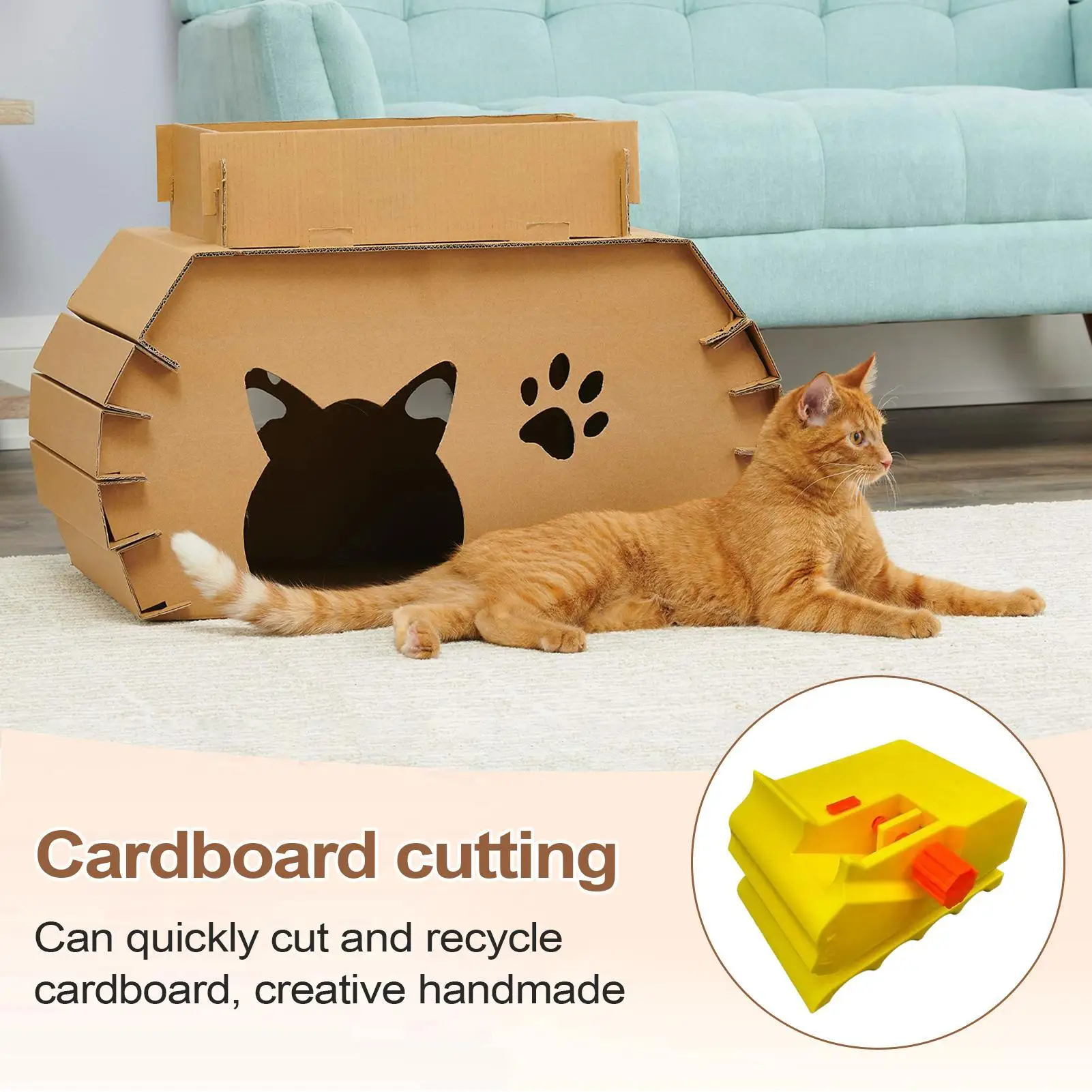 Cat Scratcher Cutter Handheld Scratcher Cutting Tool Adjustable Cat ...