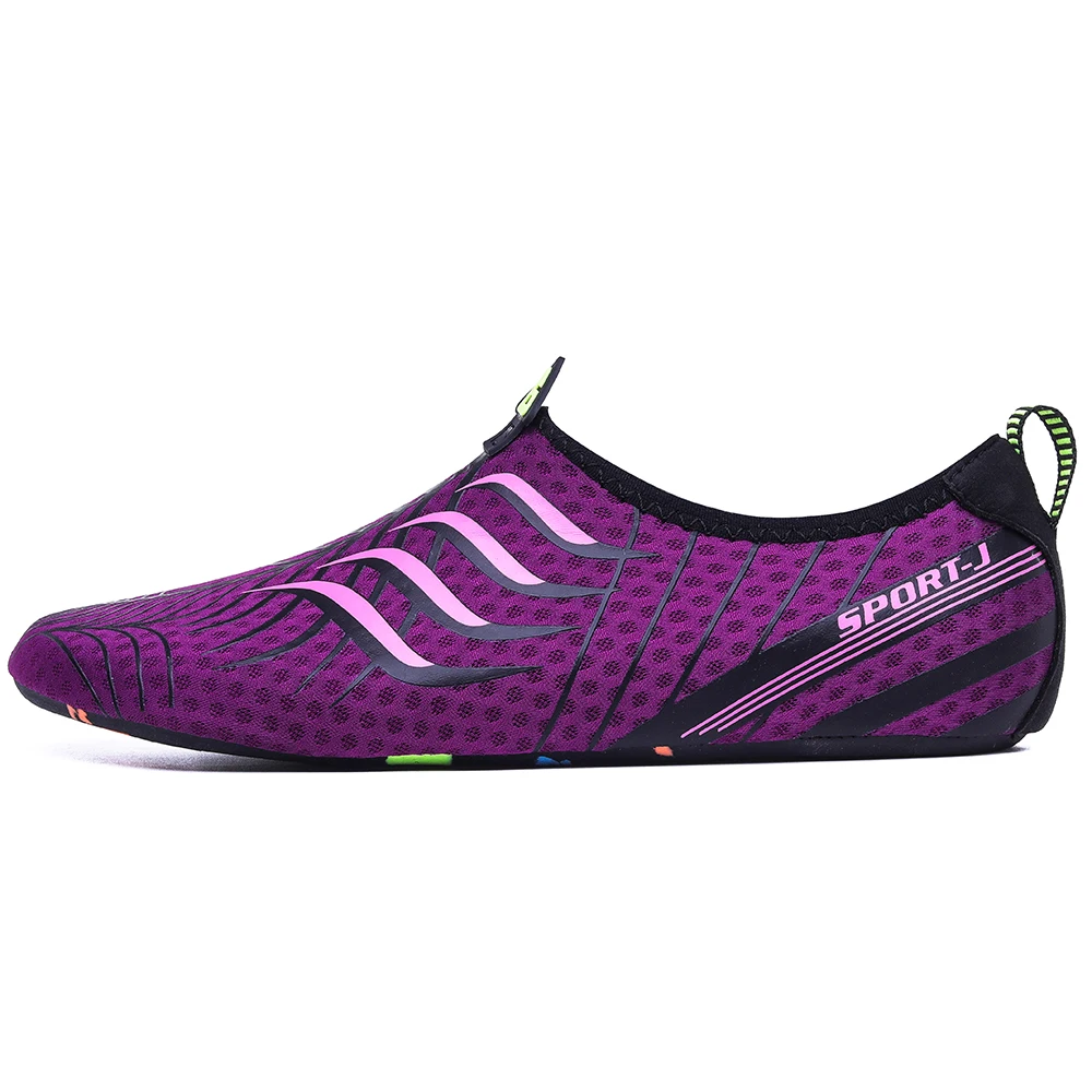 Water Shoes Aqua Shoes New Summer Men Women Water Shoes Quick-Drying Beach Sock Barefoot Slippers Non-Slip Lightweight Upstream Sports Diving Zapatos