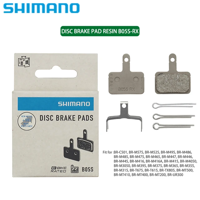 Shimano BR-MT200 Bremssattel mit Bremsbelag Resin Bremsbeläge