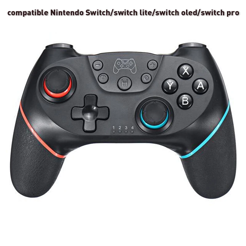 DATA FROG Kawaii Wireless Gamepad Compatible Nintendo Switch Console Turbo Game Controller with Headphone jack for Switch Lite 