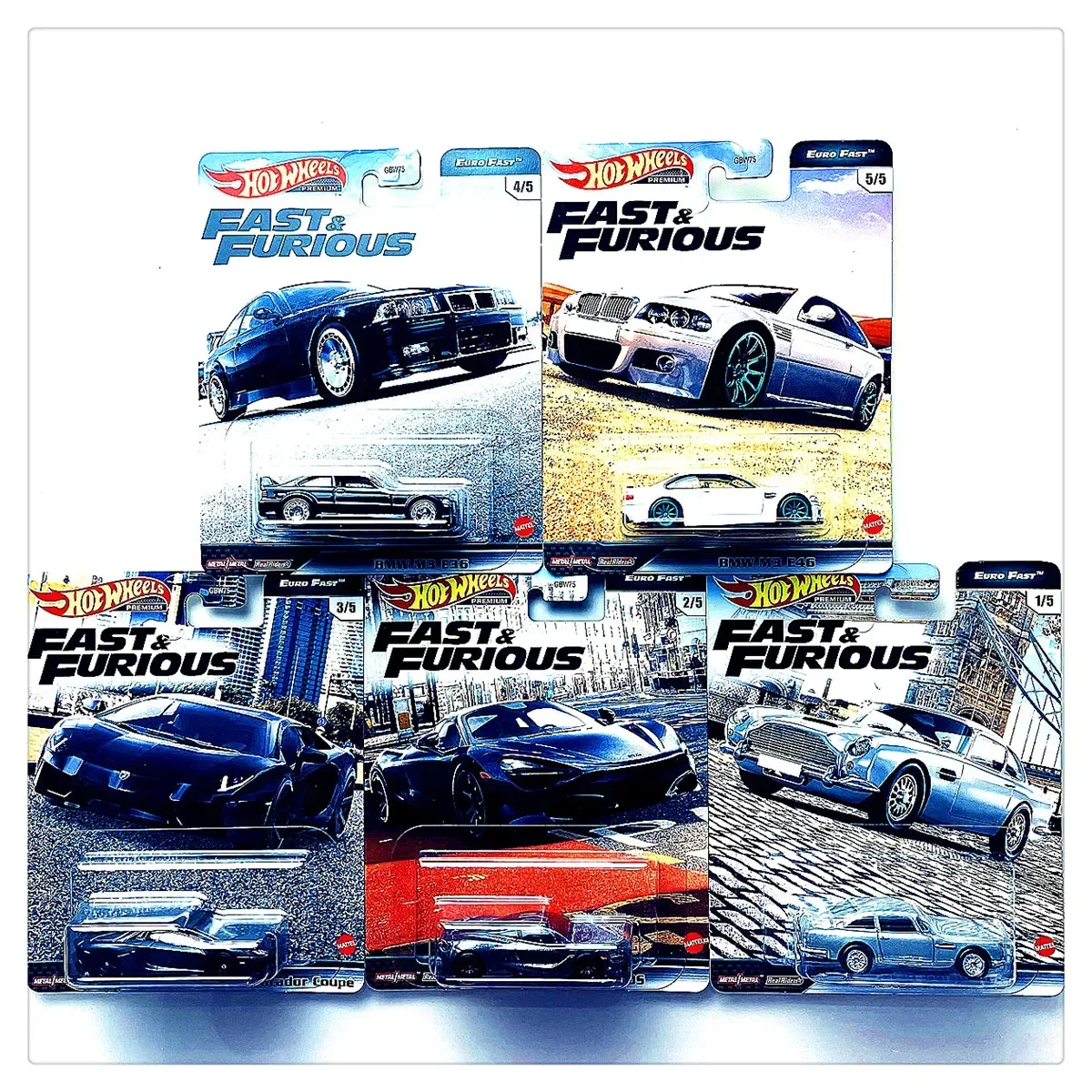 ミニカー Hotwheels FAST& FURIOUS EURO FAST Hot Wheels 1/64 Fast and Furious Euro Fast 