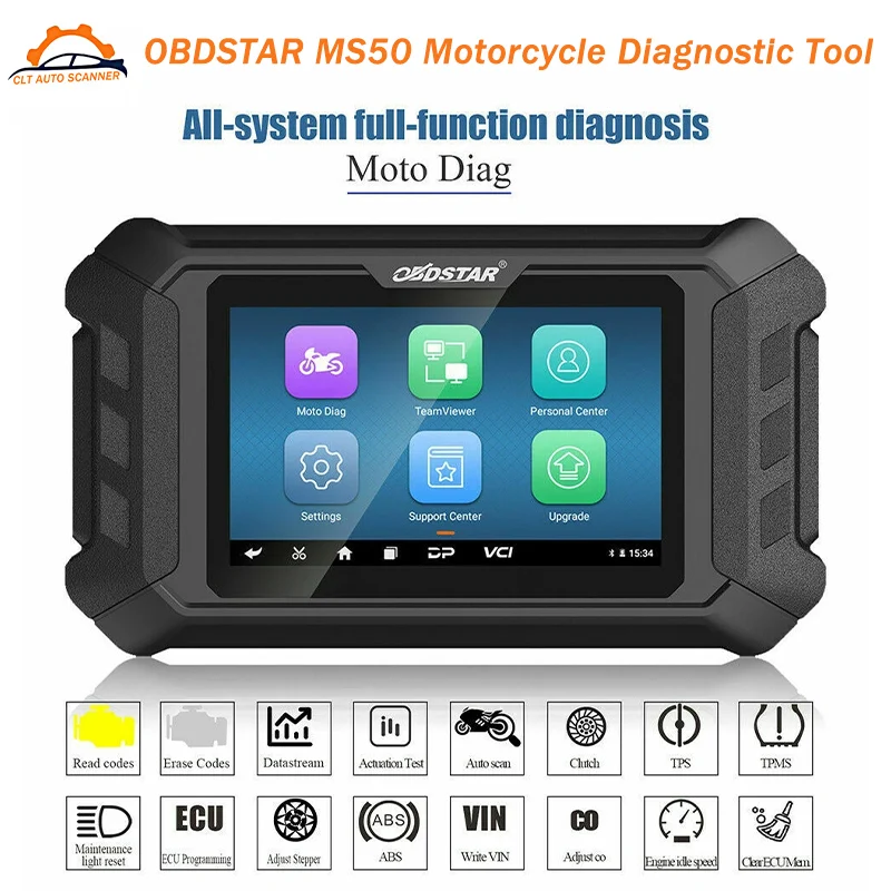 

OBDSTAR MS50 Intelligent Motorcycle Diagnostic Tool