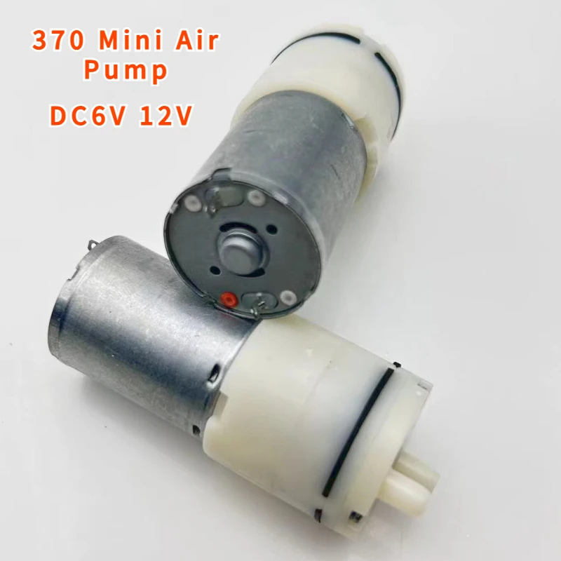 370 Mini Air Pump DC 6V 12V Vacuum Pump Electric Micro Vacuum Booster Motor For Beauty Instrument Medical Treatment Breast mini air pump