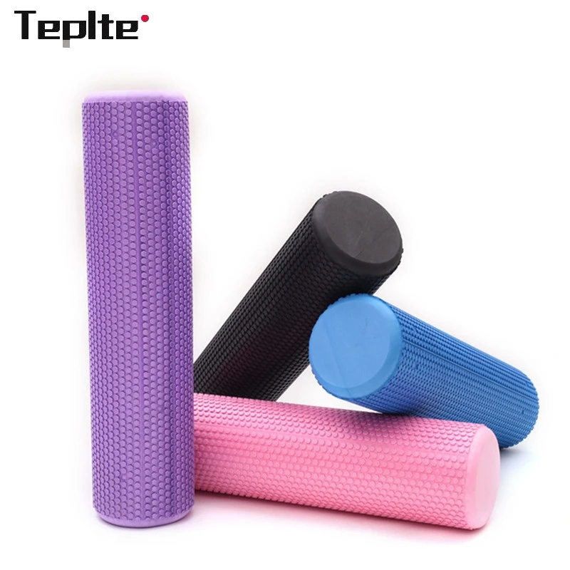 30/45/60Cm Yoga Foam Roller High-Density Eva Muscle Roller Zelf Massage Tool Voor Gym Pilates Yoga Fitness Gym Apparatuur