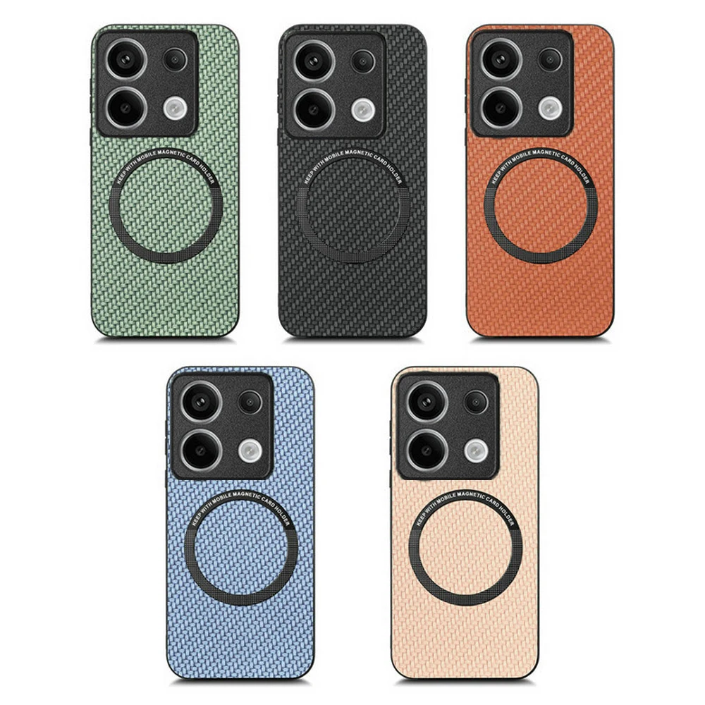 Luxury Leather Back Panel Magnetic Case - Premium Edition