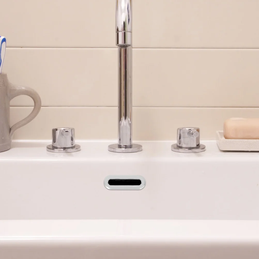 

5 Pcs Bathtub Accessories Basin Overflow Hole Cover Covers Drain Trim Sink Oval Ring