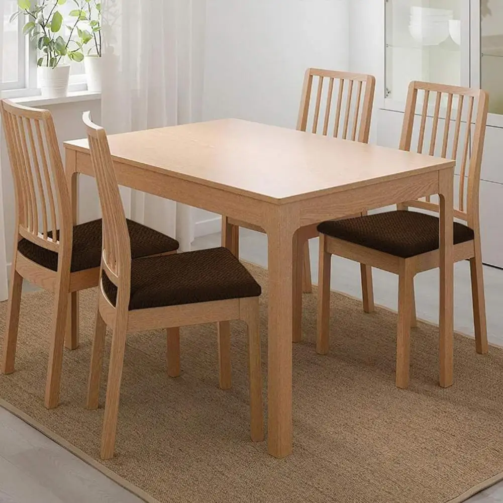 

Waterproof Chair Slipcovers Waterproof Dining Chair Covers Durable Removable Washable Slipcover Set for Seats 4pcs Protector Set