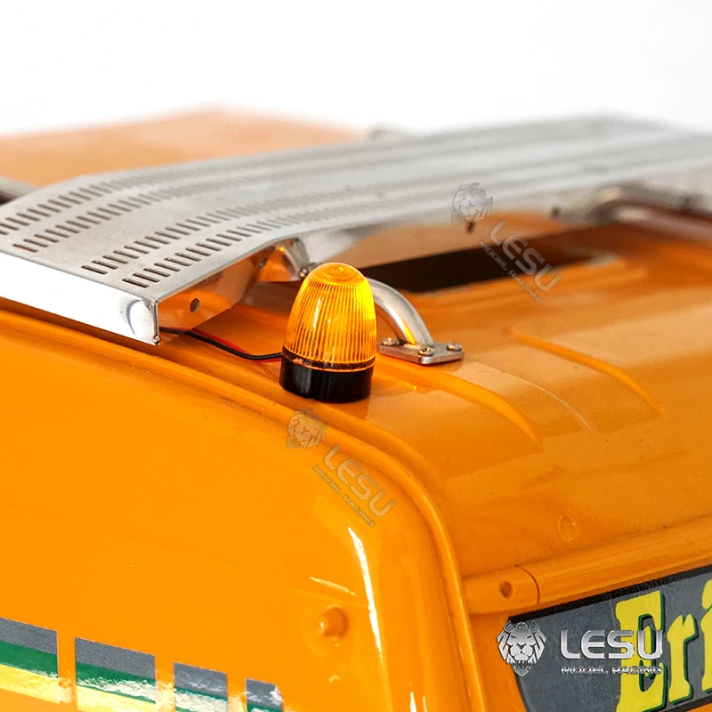 Kunststoff-Dachwarnleuchte Rotierende Lampe B 1/14 RC Tamiyay Traktor LKW Kipper Outdoor-Spielzeug TH17155 – Detail 2