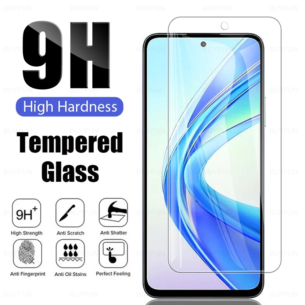 

9H Tempered Glass For Huawei Honor X7b X7a x 7b Clear HD Protective Film Full Coverage Front Films Transparent Screen Protector