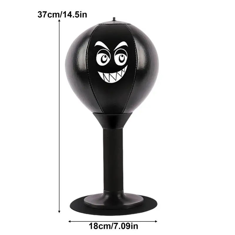 Desktop Punching Bag Stress Relief Punching Bag Table Boxing with Suction Cup Desk Boxing Punch Ball for Training