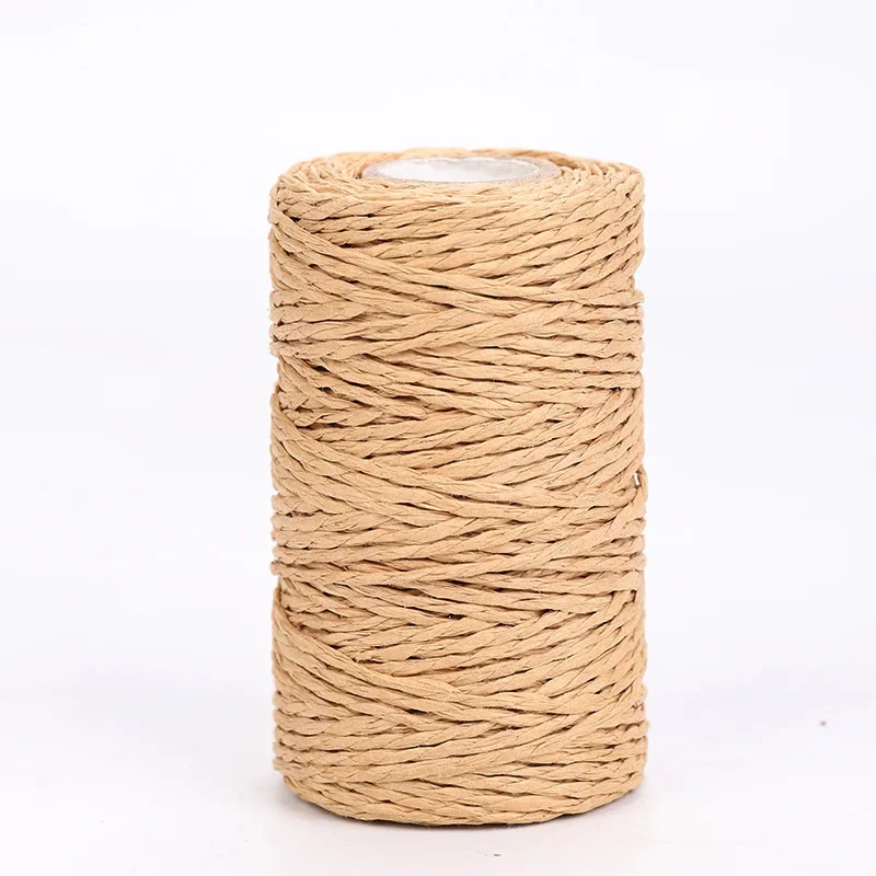100meters 1.5mm Paper String Rope Heavy Duty Twine Rope, Thick Natural  Paper Rope for Gardening, Crafting, and Home Decor