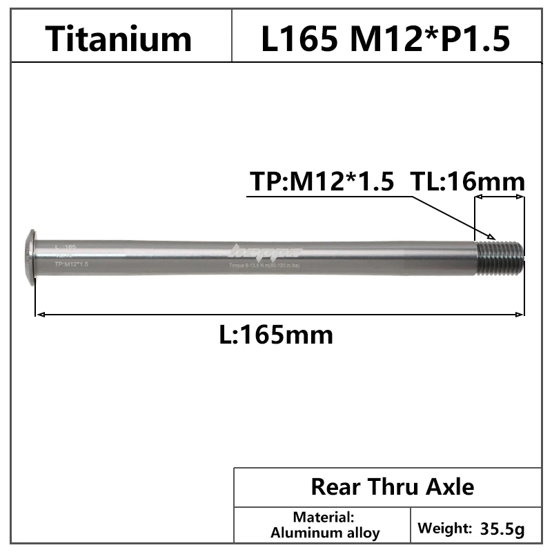 L165 M12x1.5 TL16