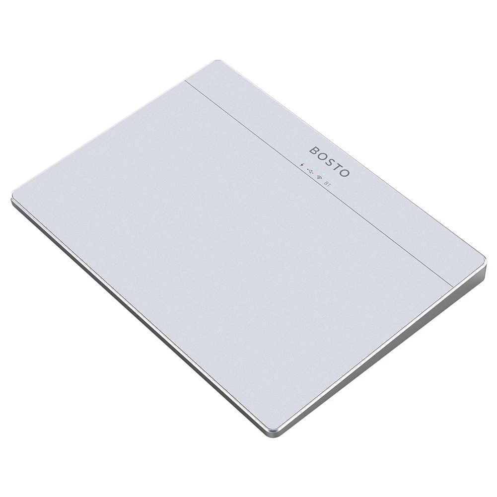 Bluetooth-Compatible Touchpad High Precision Haptic Feedback Portable Track Pad Ergonomic Trackpad Mouse for Desktop Laptop User