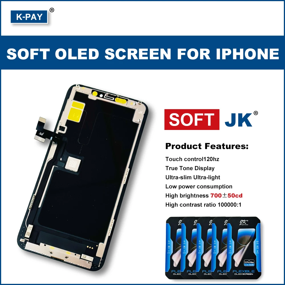 JK LCD Display Touch Screen Digitizer Assembly Replacement Parts OLED Screen For iPhone XsMax 12 12Pro 11ProMax 13 14 oled display screen,lcd display screen