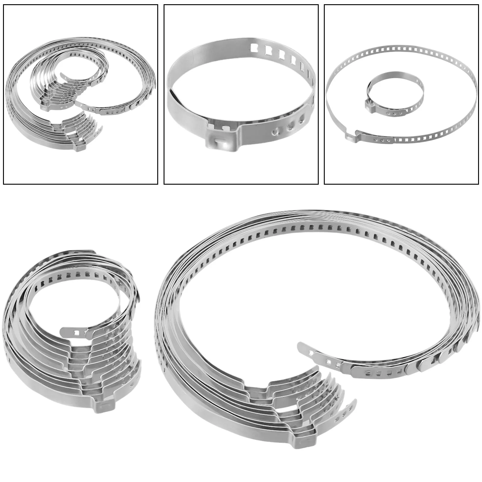 

Практичный комплект обжимных зажимов, обжимные детали для ботинок, Новые Надежные соединительные детали из нержавеющей стали, маленький и большой, универсальный