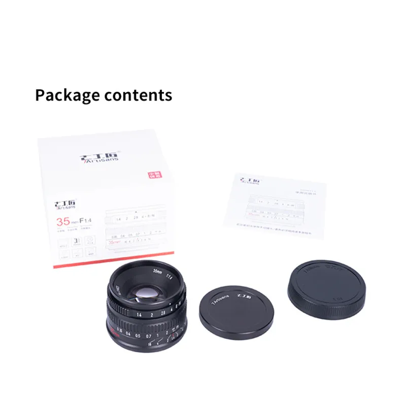 7artisans 35mm F1.4 마크 II APS-C 고정 프라임 렌즈 대구경 E ZVE10 A6000 FX30 후지필름 FX X-H2 마이크로 4/3 epm1 니콘 ZF