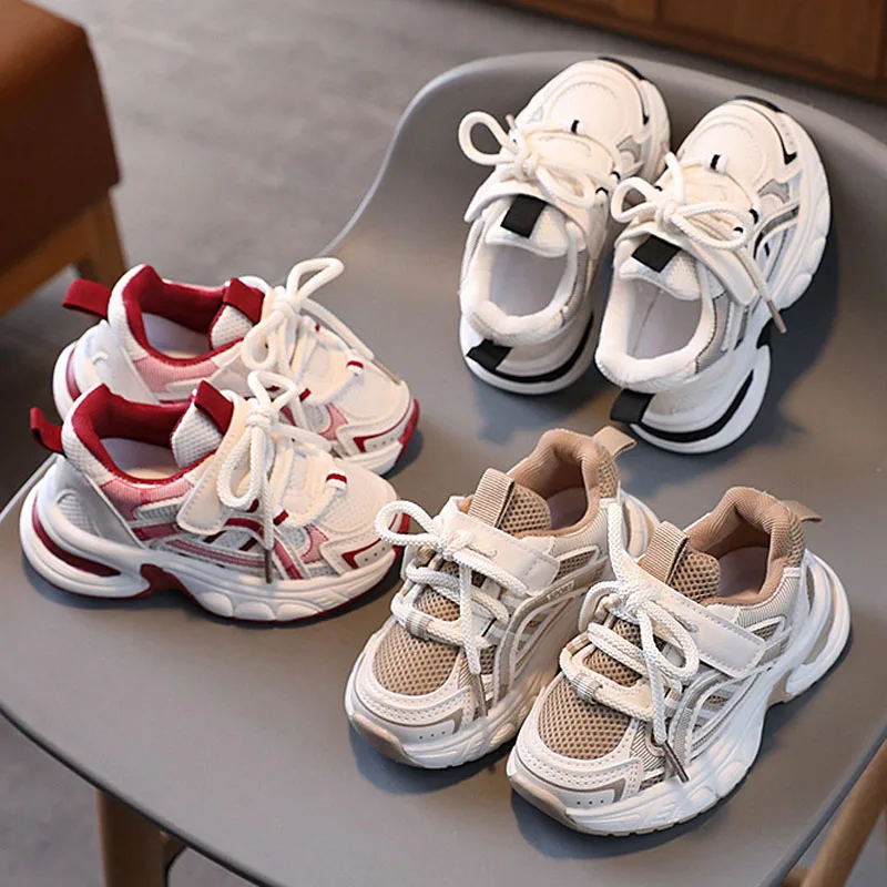 Kids Mesh Breathable Sports Shoe Lightweight Versatile Infant Boys Girls Baby Casual Shoes Spring Autumn Children Running Shoes 2