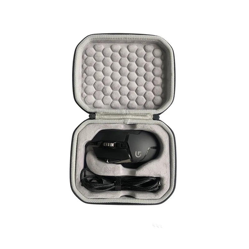 Casca Dura Caixa de Armazenamento à Prova Dhard Água Case Transporte para Logitech G502 Herói com Fio Gaming Mouse Proteção Bolsa Bolsa