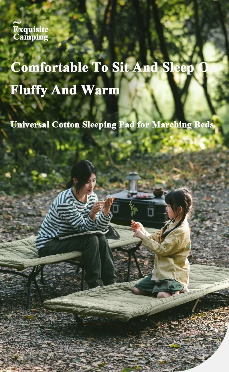 Description Picture 2 of itemNaturehike Portable Cotton-padded Mattress Universal Single Camp Bed Mattress Skin-friendly Camping Sleeping Pad for Camp Cot