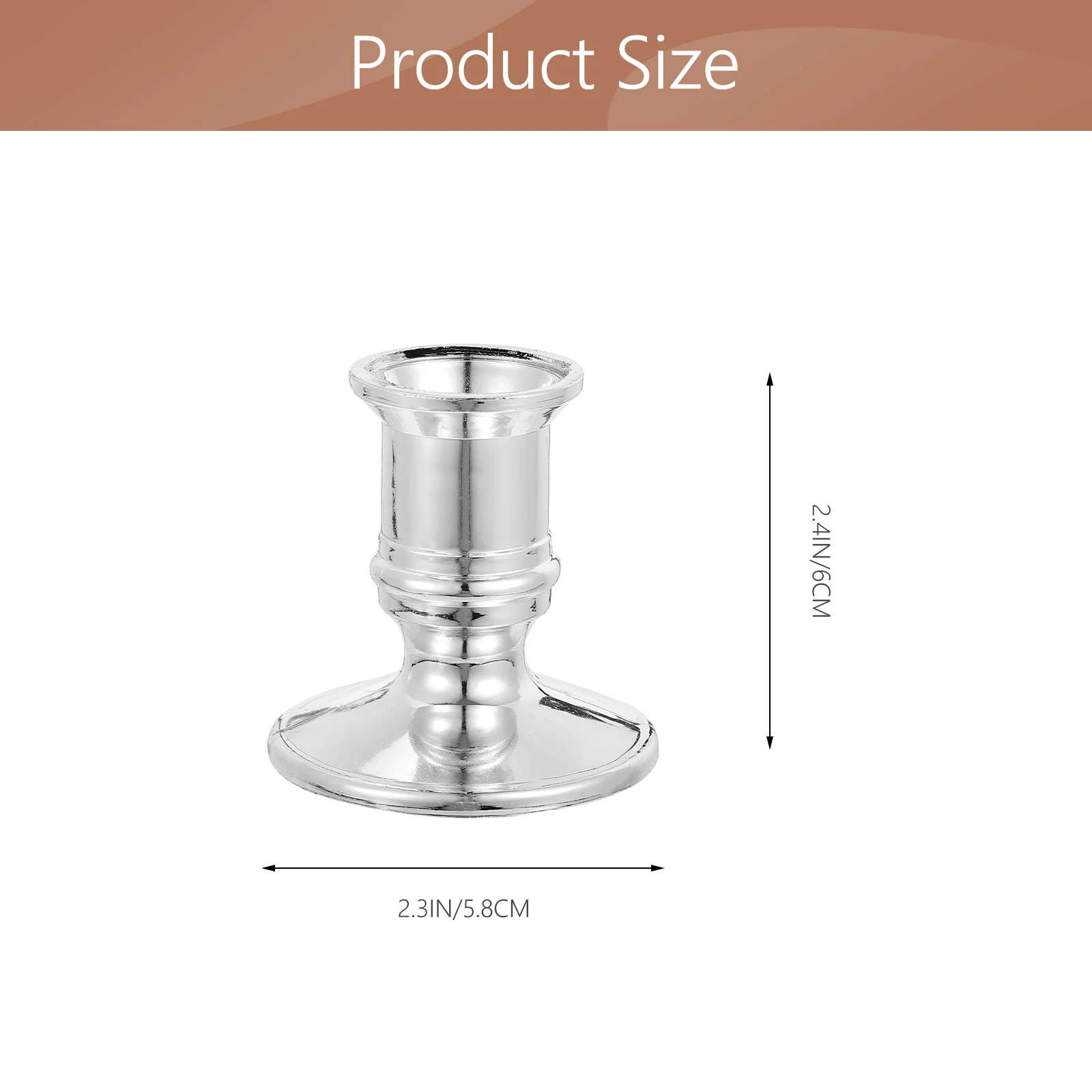 20pcs Pillar Base Plastic Candlestick Holders Taper Candlesticks Pillar Base Holder Wedding Party Ornaments Home Decor